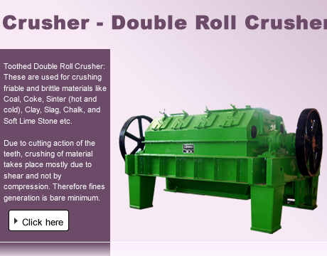 Double Roll Crushers